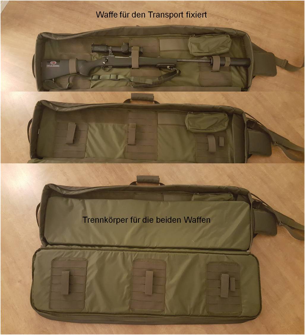 Waffentasche - Range Bag, Waffenfutterale, Jagdausrüstung, Jagd, Outdoor