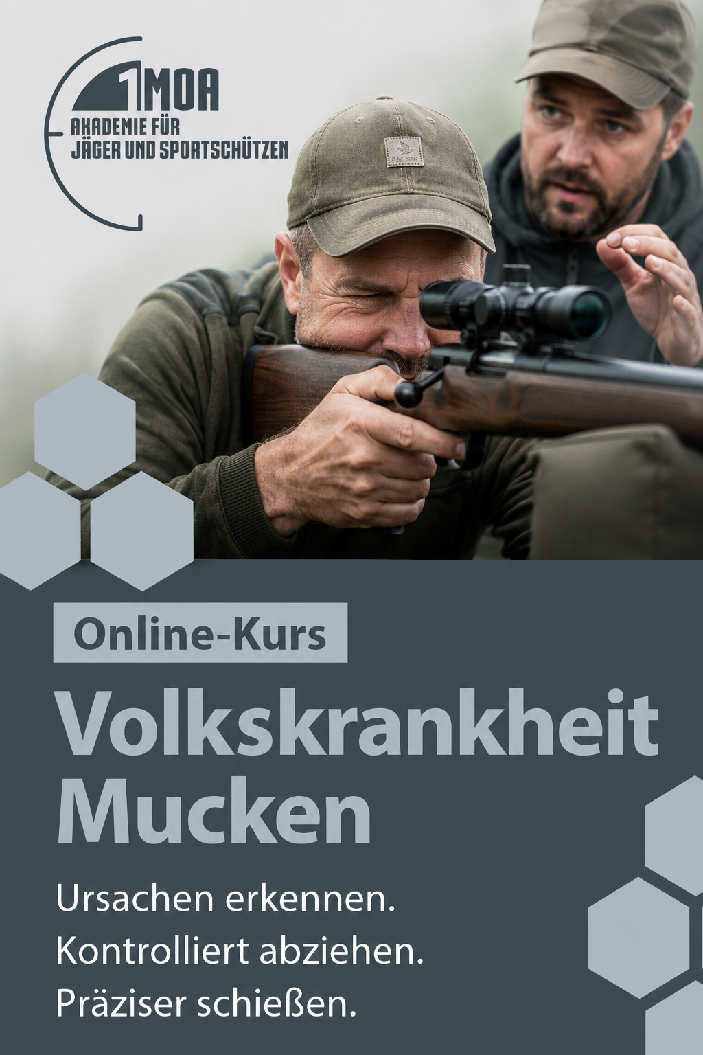 Hochformat Banner Volkskrankheit Mucken