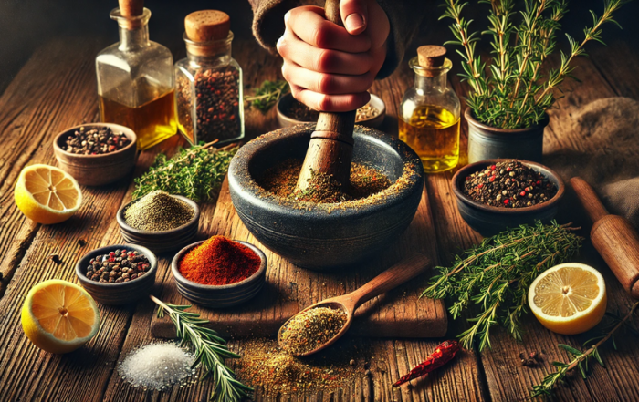 Titelbild Mediterrane-Wildbratwurst-Gewürzmischung