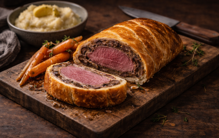 Rehrücken Wellington