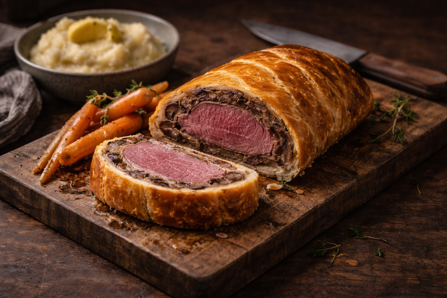 Rehrücken Wellington