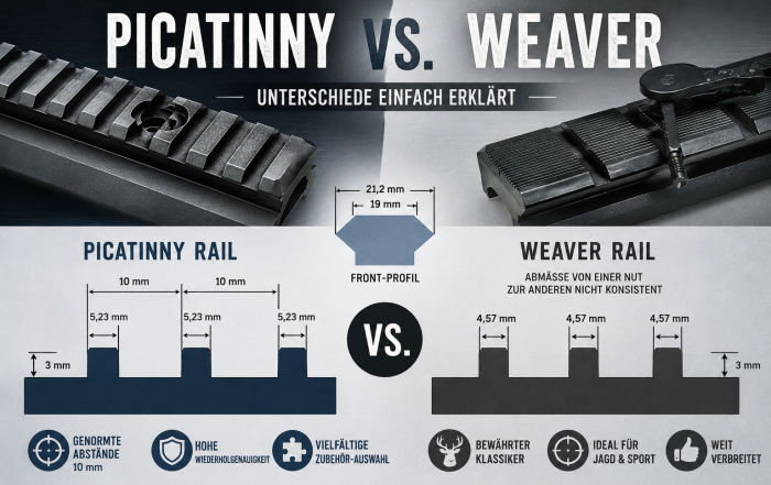 Picatinny vs. Weaver